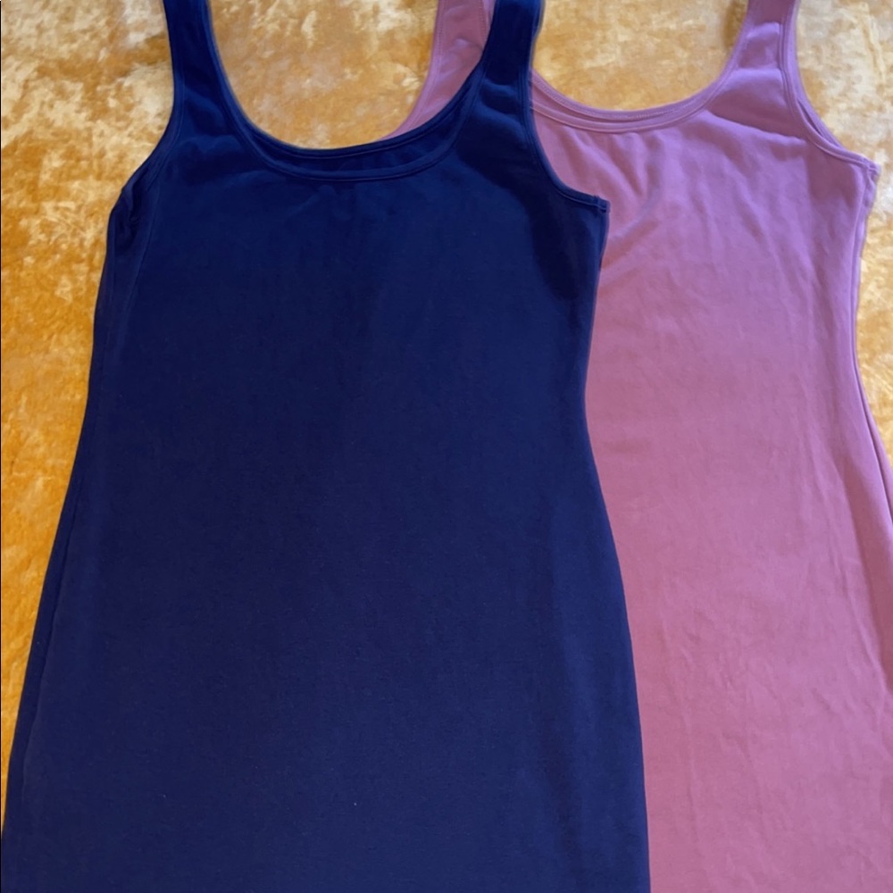 Simple cute tank dresses